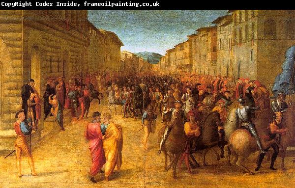   Francesco Granacci Entry of Charles VIII into Florence